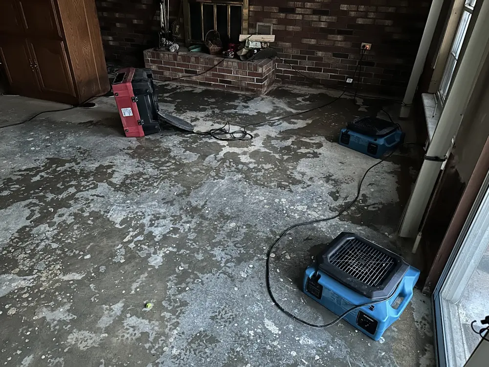 Garage Water Damage in Compton Heights, Missouri