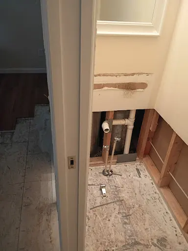 Restoration equipment on a St. Louis job