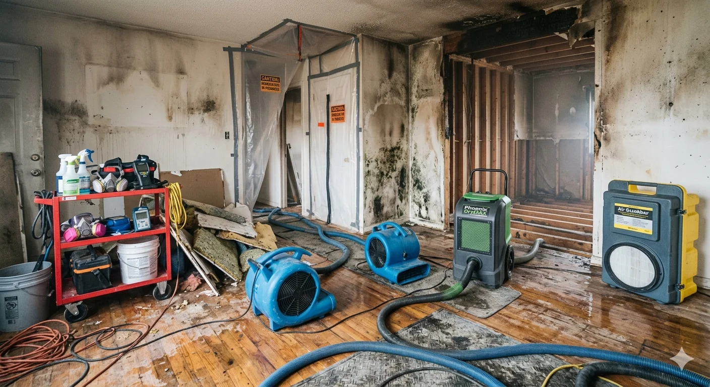 Local Water Damage, Fire Damage & Mold Remediation Experts in St. Louis, MO